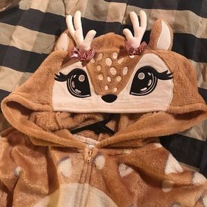 Justice One Piece Onesie Pajamas Size 18/20